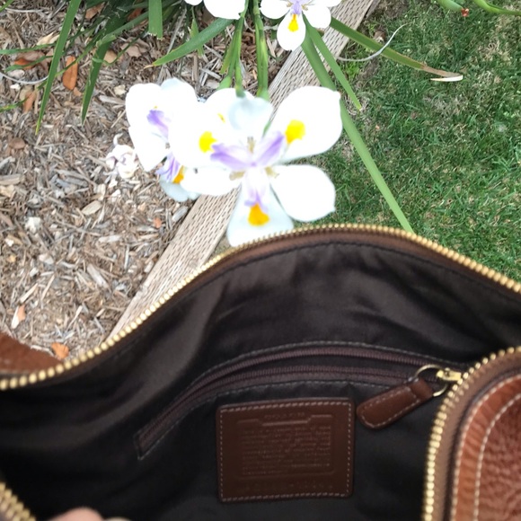 COACH y2k early 2000’s Whiskey Brown Hobo Bag - Picture 4 of 5